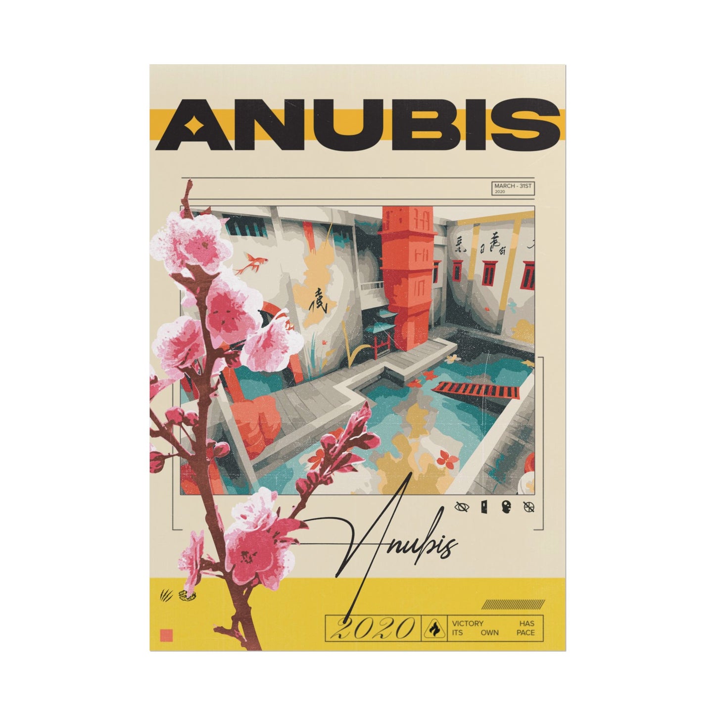 Anubis CS2 Artwork Print