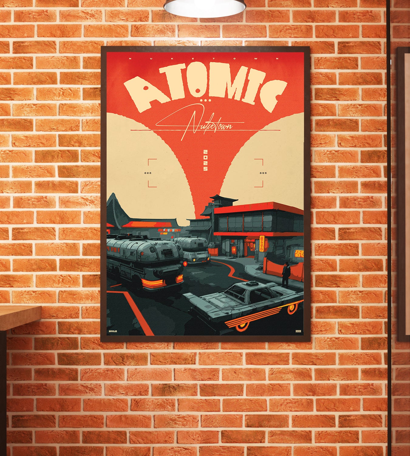 Nuketown 2025 BO2 Artwork Print